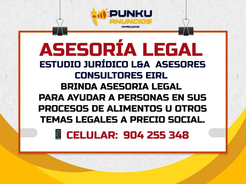 Campaña social en Asesoría Legal