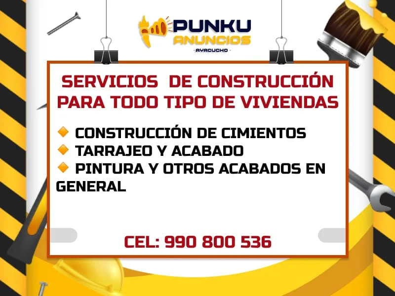 Servicios completos de construcción para todo tipo de viviendas