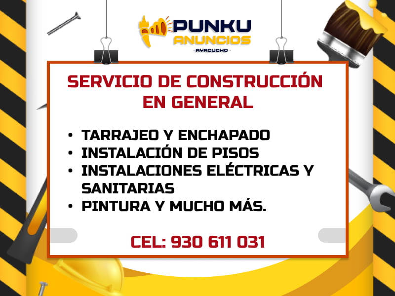 Servicio de Construcción en general