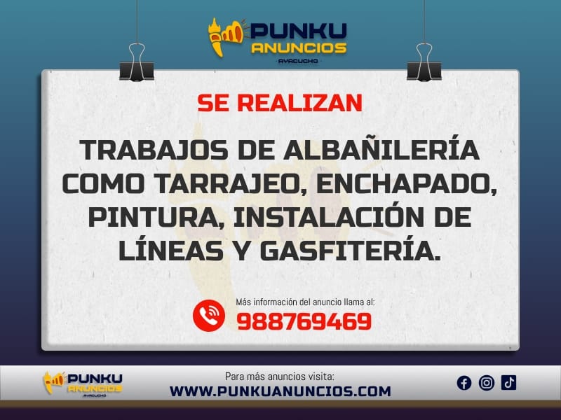 Servicios de Albañilería