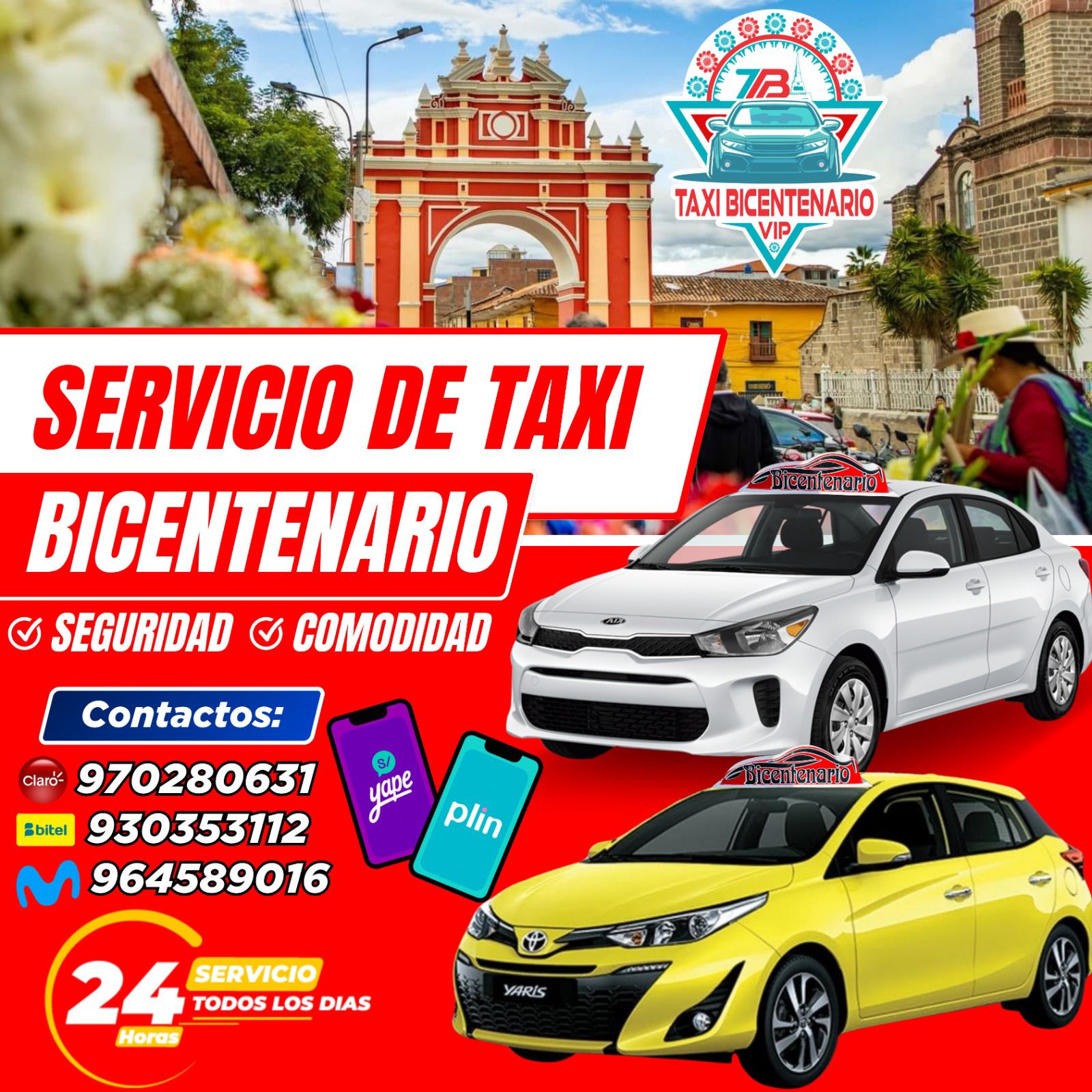 Taxi Bicentenario Vip Huamanga